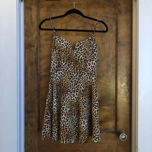 Leopard print Dolls Kill dress